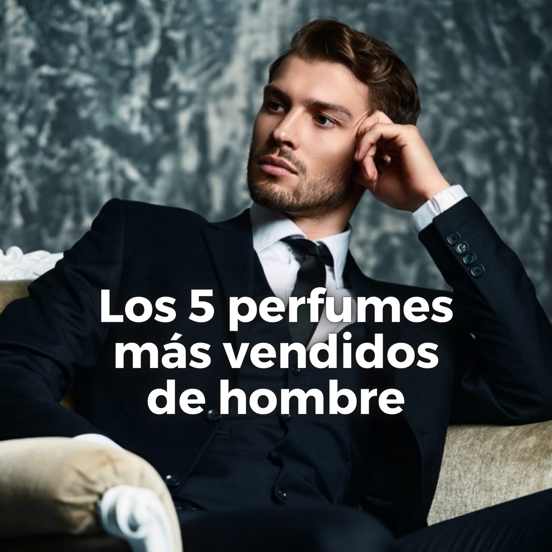 Los 5 perfumes más vendidos de hombre 🧔🏻‍♂️