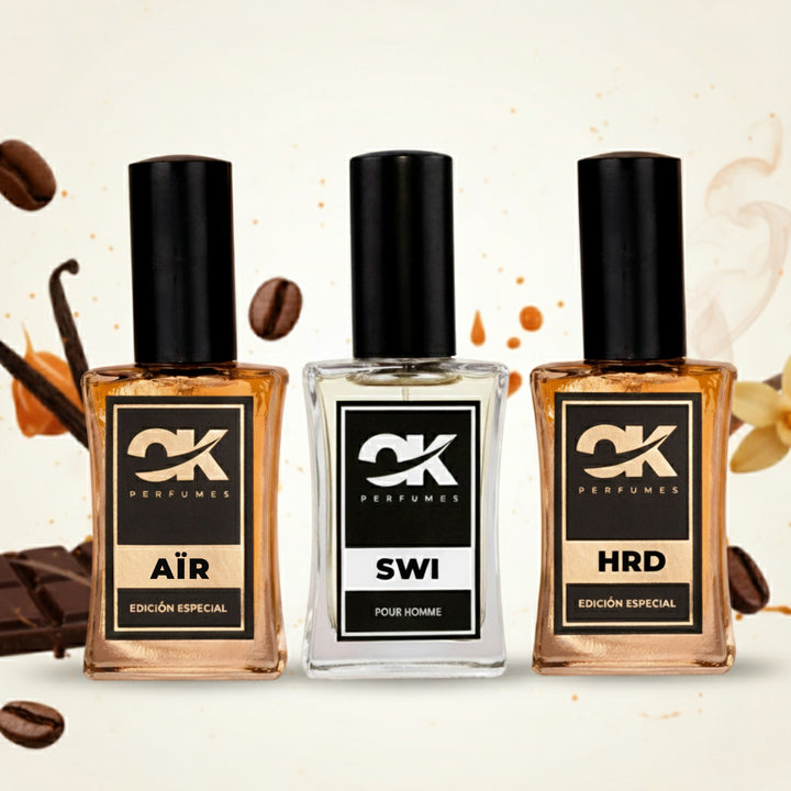 Pack Gourmands – Masculinos (3×30 mL)