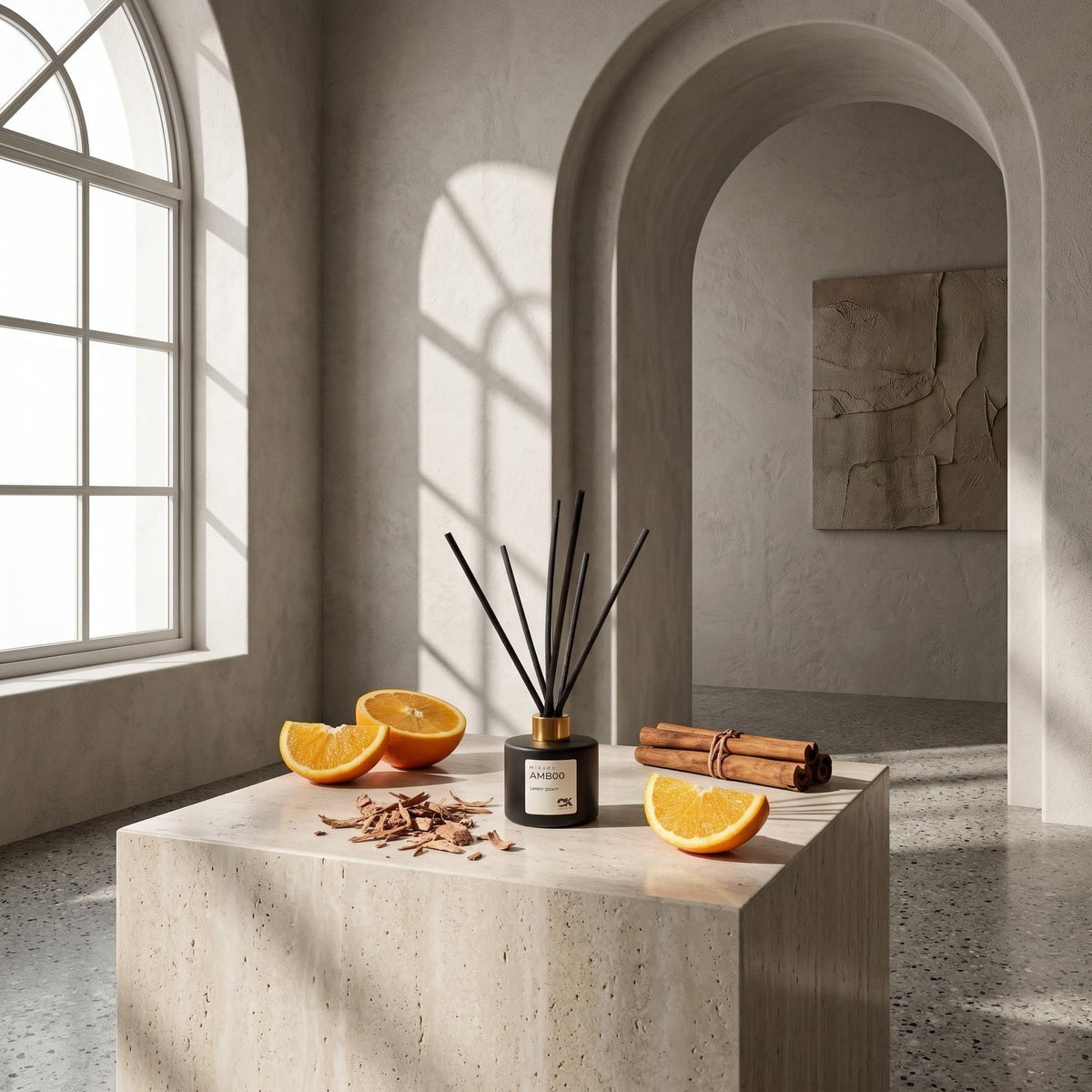 Mid-Morning Sun · Inspired by The Ritual of Mehr by Rituals · Mikado 200 ml · Nº34