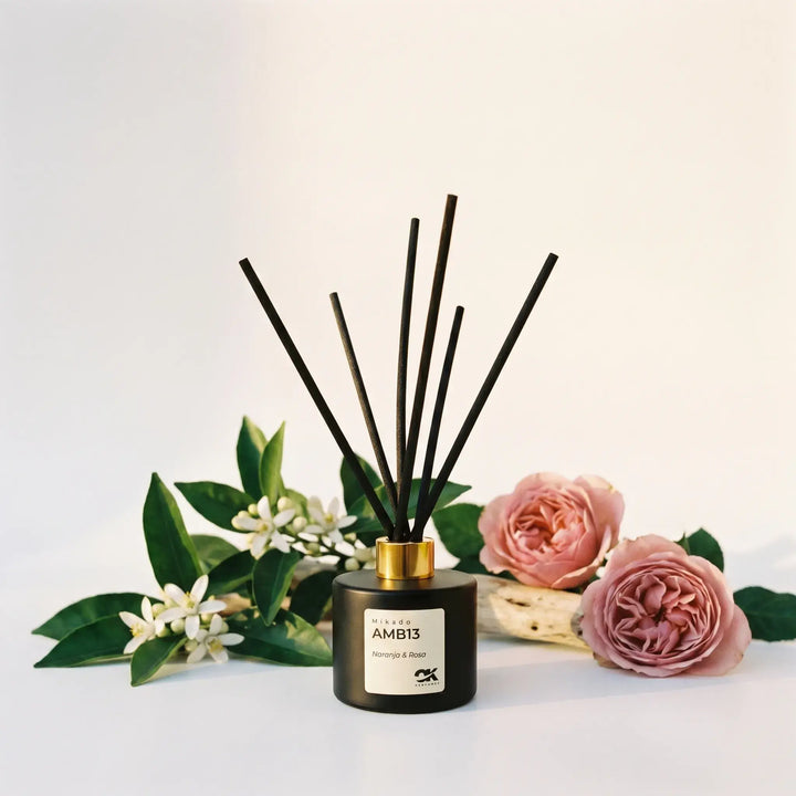 Naranja & Rosa de Jardín · Mikado 200 ml · Nº13