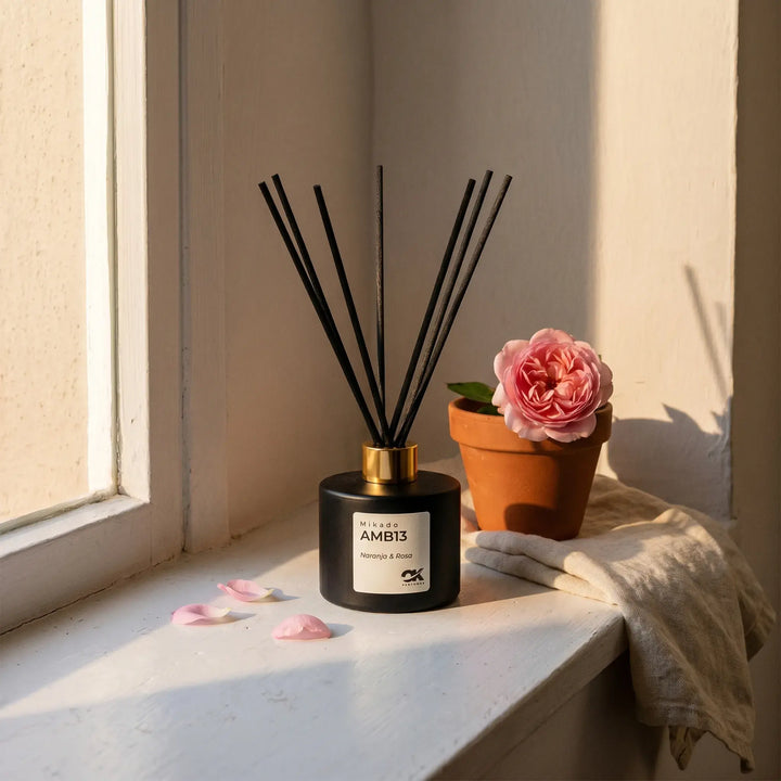 Naranja & Rosa de Jardín · Mikado 200 ml · Nº13