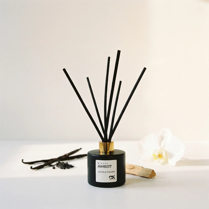 Vainilla & Orquídea · Inspirado en Vanilla Orchid de Rituals · Mikado 200 ml · Nº7