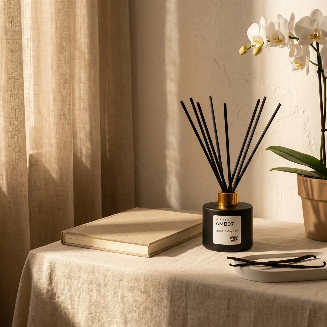 Vainilla & Orquídea · Inspirado en Vanilla Orchid de Rituals · Mikado 200 ml · Nº7