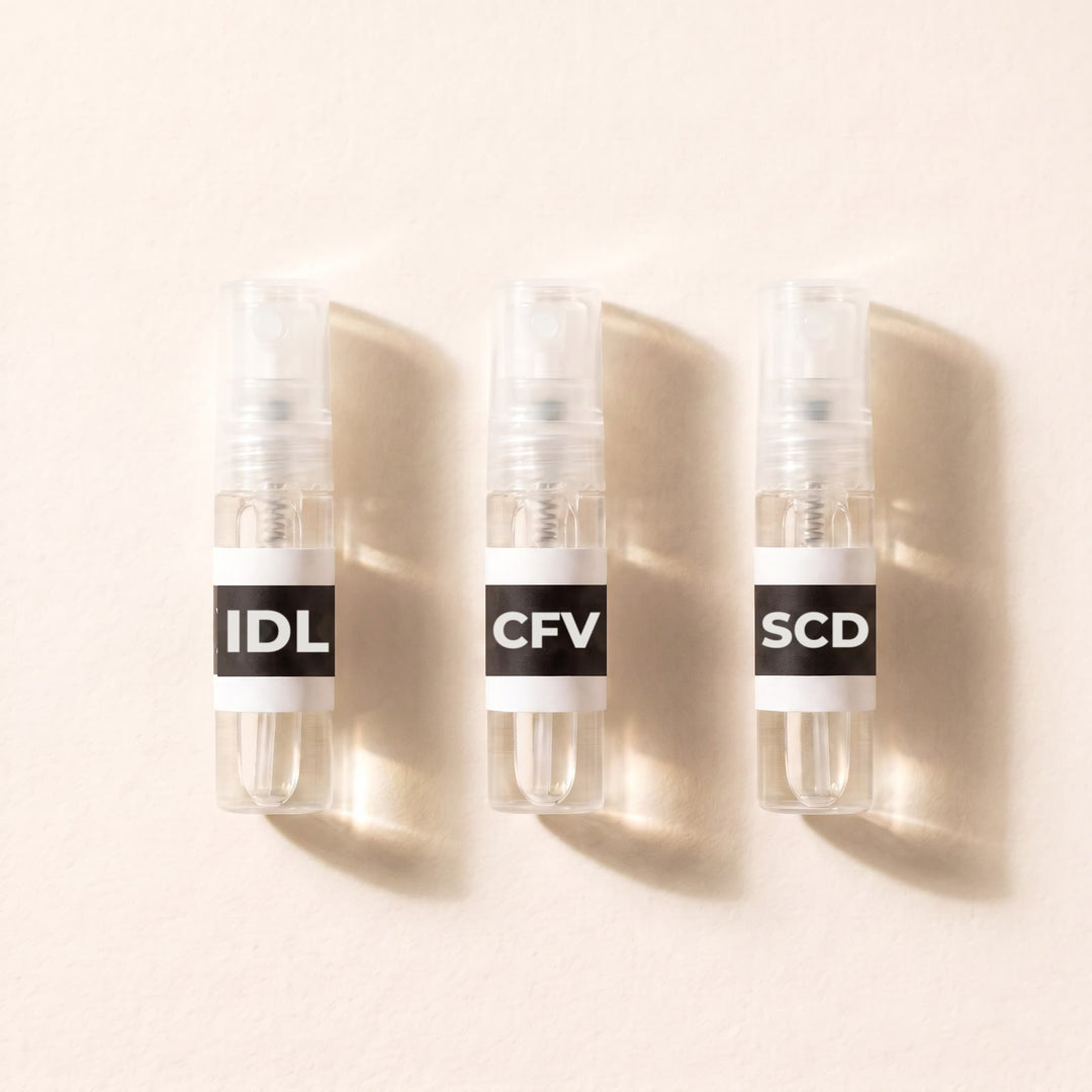 Muestras IDL, CFV y SCD · 3 viales de 2 mL