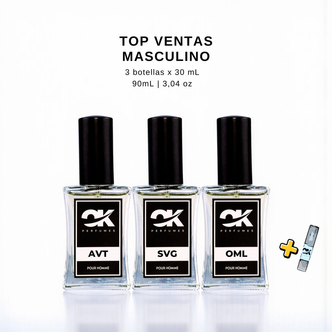 Pack Top Ventas - Masculinos