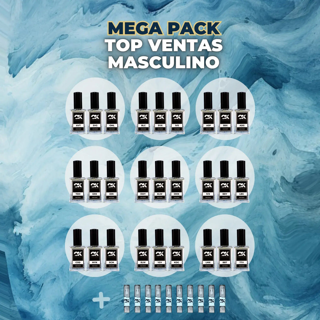 Mega Pack Top Ventas - Masculinos