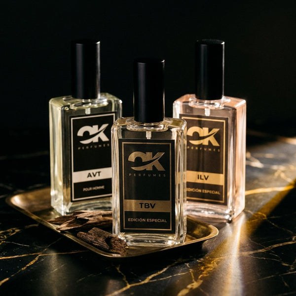 Perfumes nicho de equivalencia